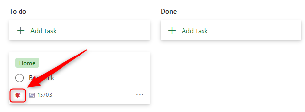 Tareas filtradas por una prioridad de "Urgente".