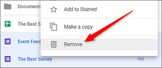 Seleccione un archivo, haga clic derecho en él y luego haga clic en "Eliminar" para eliminarlo.