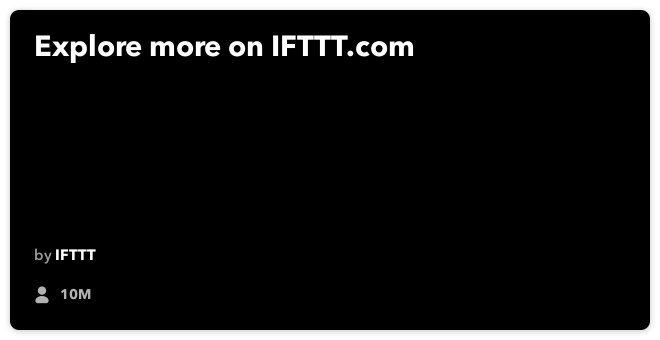 Receta IFTTT: cuando se abre una puerta o ventana, el inicio de la grabación conecta cosas inteligentes con muchas cosas