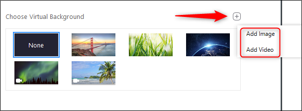 Agregar icono de imagen o video