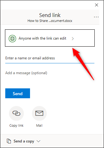 Cualquiera con un enlace puede editar el cuadro