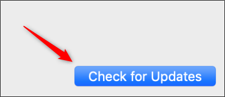 Buscar actualizaciones en Mac
