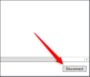 Haga clic en "Desconectar".