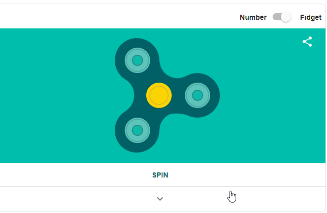 GIF animado del fidget spinner numerado.