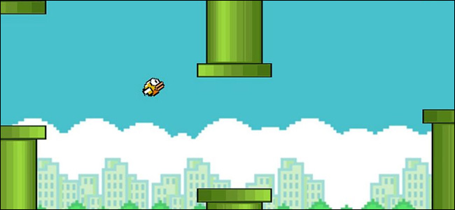 Juego de teléfono móvil Flappy Bird