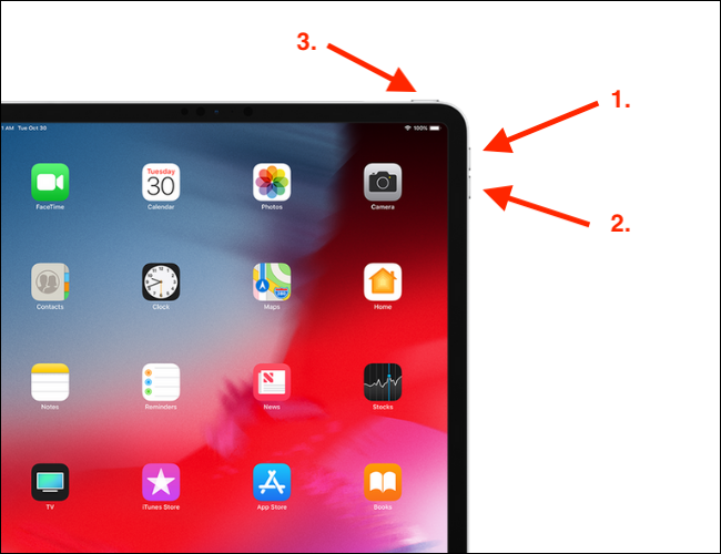 Cómo forzar el reinicio del iPad Pro con Face ID