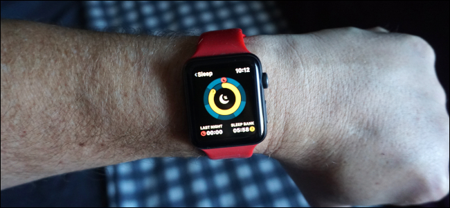 Una aplicación Sleep en un Apple Watch. 