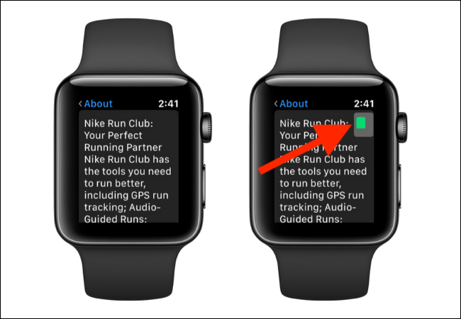 Navegar por el modo de zoom en Apple Watch