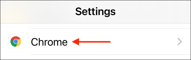 Toca "Chrome".