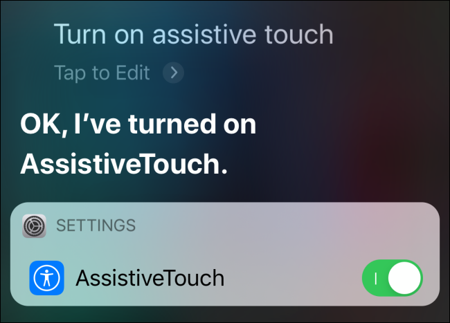 Activar AssistiveTouch de Siri