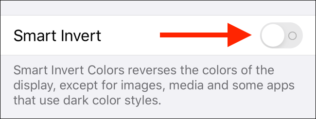 Activar la función Smart Invert en iPhone