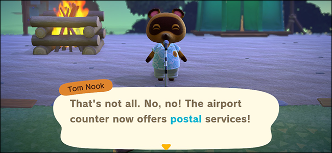 Animal crossing new horizons servicio postal