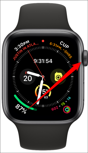 Apple Watch Click Corona digital