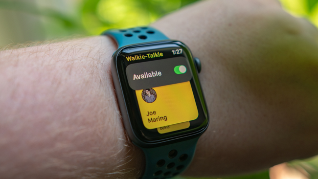 Modo Walkie Talkie del Apple Watch