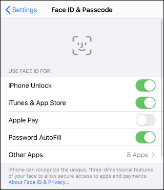 Configurar los ajustes de Face ID en un iPhone