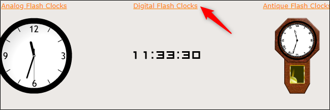 galería del reloj