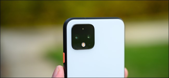 Golpe de cámara de Google Pixel 4