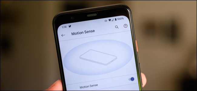 Sensor de movimiento de Google Pixel 4