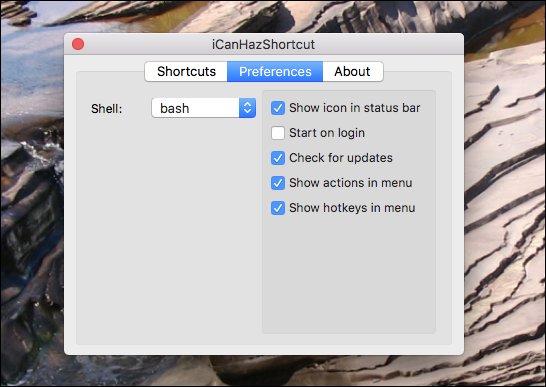 icanhazshortcut-preferencias