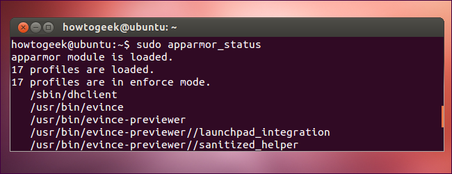 Отключение apparmor ubuntu 20