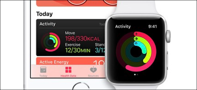 Aplicación de salud para iPhone y Apple Watch