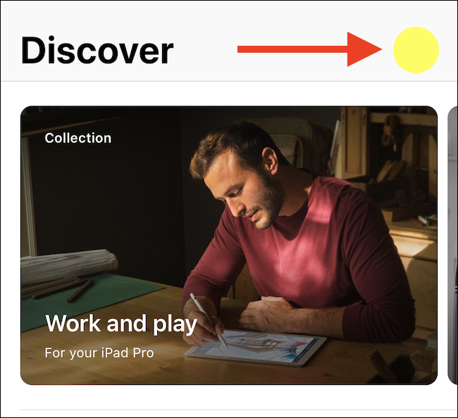 Haga clic en el icono de su cuenta