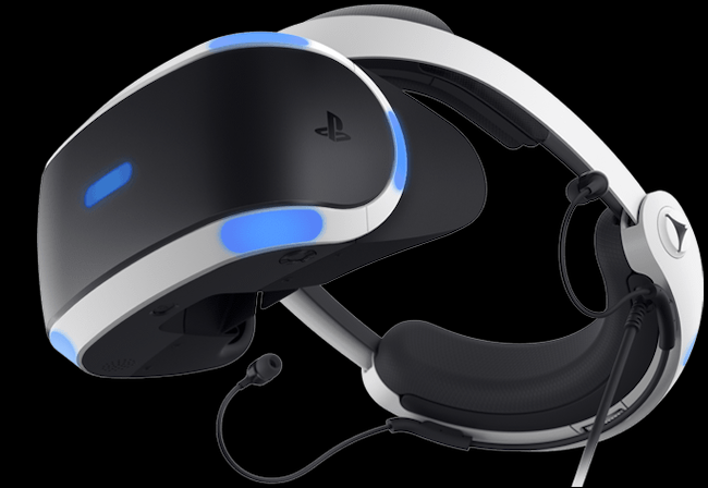 Auriculares PSVR.