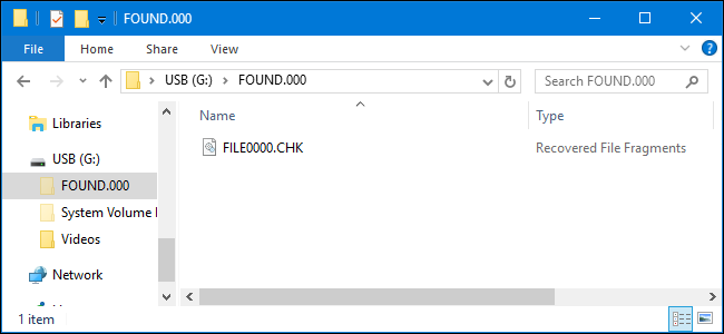 ¿Qué es la carpeta FOUND.000? Cómo recuperar archivos .CHK en Windows 10 Img_583f850a2831e
