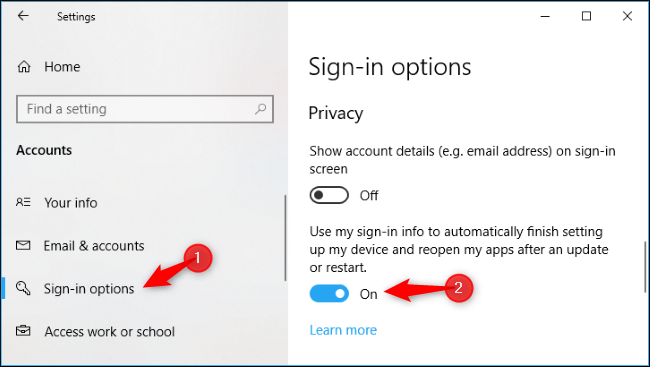 Cómo Evitar Que Windows 10 Vuelva A Abrir Sus Aplicaciones Anteriores Después De Reiniciar Su Pc 3429