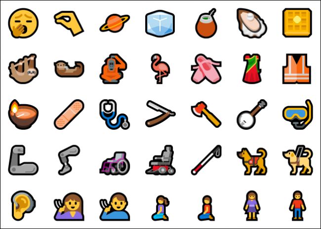 Nuevo emoji en la actualización de abril de 2019