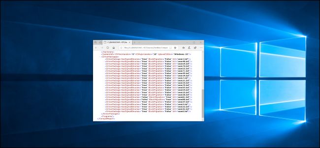 Registro de mensaje de error de instalación de Windows 10 en el escritorio