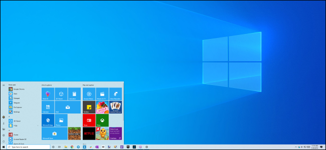 Nuevo tema de luz y fondo de escritorio de Windows 10
