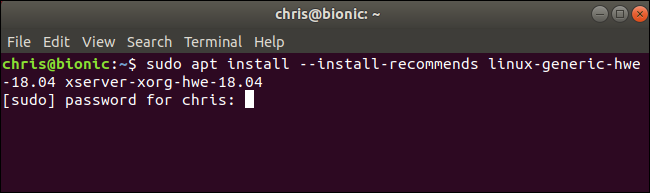 Instalación de Linux 5.0 en Ubuntu 18.04