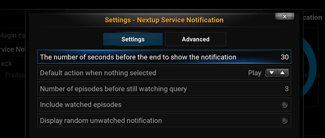 kodi-nextup-configure-settings