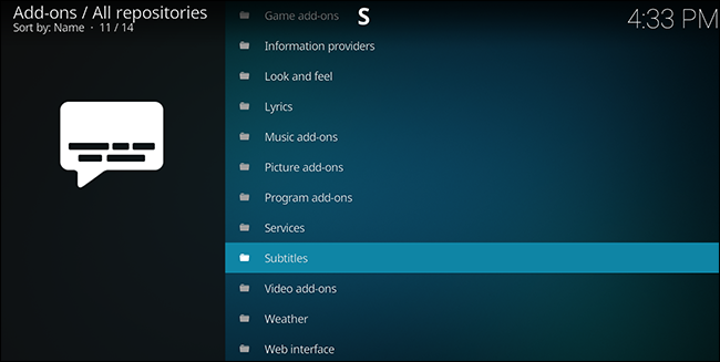 kodi-subtítulos
