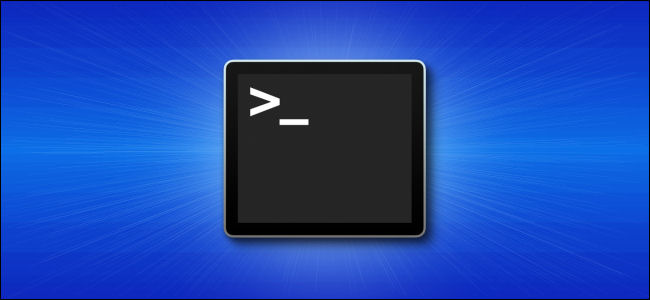 Icono de la aplicación Mac Terminal