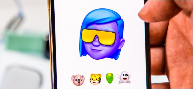 Introducción a Memoji en un iPhone Xs Max.