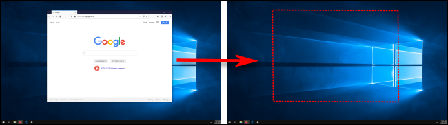 Mover una ventana entre pantallas en Windows 10