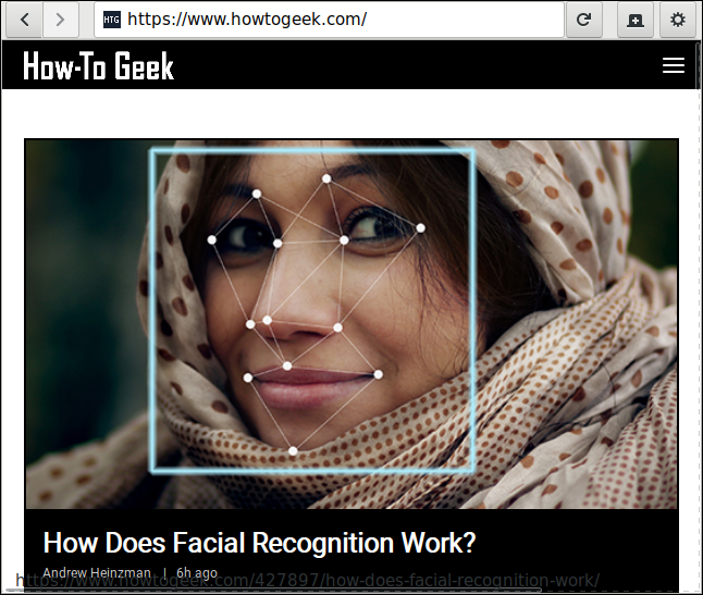 ventana del navegador epifanía