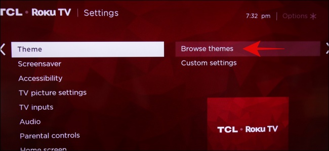 Explorar temas Roku