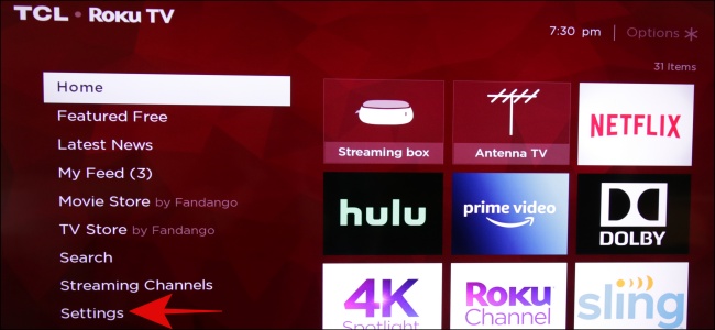 Configuración de Roku