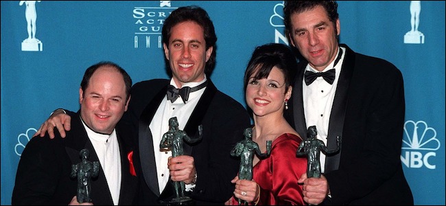 Reparto de Seinfeld en evento de premios