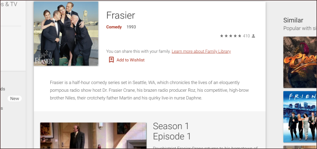 Frasier Google Play