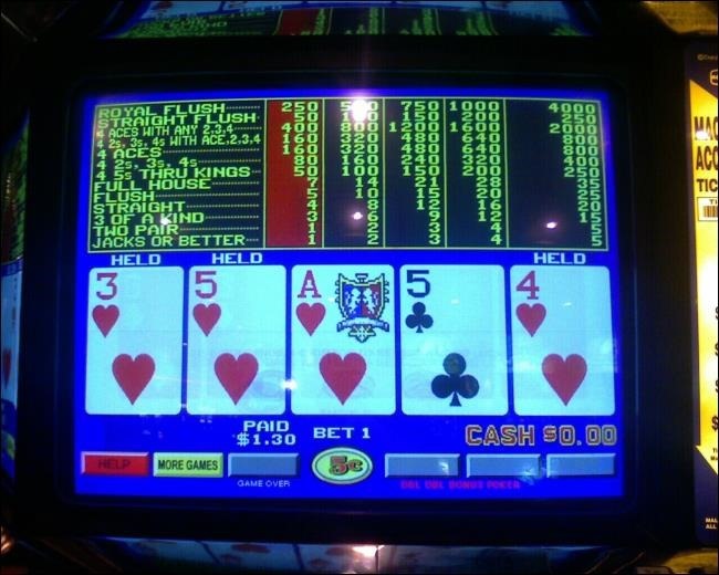 video-poker-juegos de azar-aleatoriedad