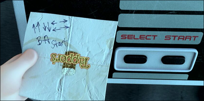 El código Konami aparece en Wreck-It Ralph