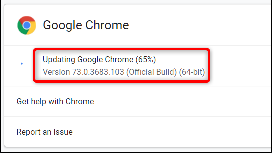 Google Chrome comienza a actualizarse