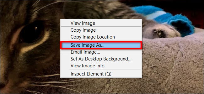Firefox Guardar imagen como