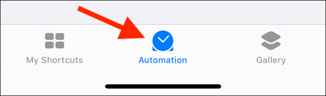 Toca "Automatización".