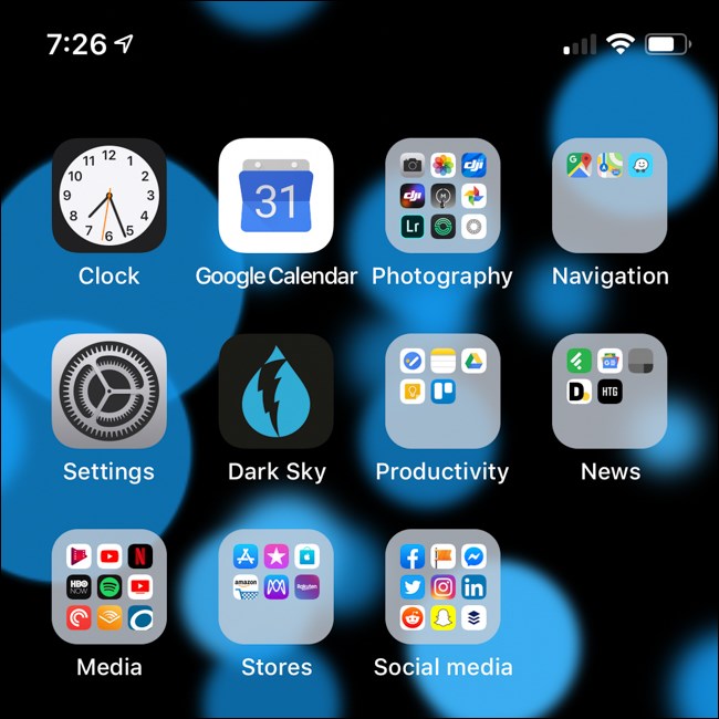 Conjunto de fondos de pantalla dinámicos de Apple iPhone