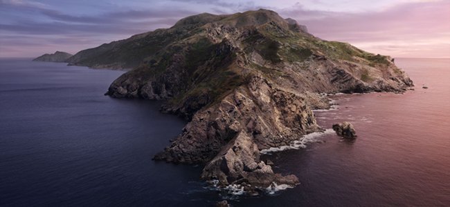 Isla Catalina al atardecer. 